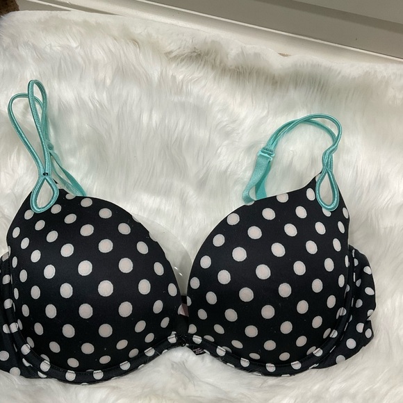 Sexy Little Things Victoria's Secret Black and White Polka Dot Set - Picture 8 of 13